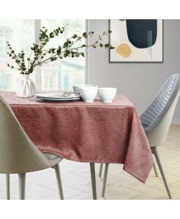 AmeliaHome Tablecloth AH GAIA HMD OLDROSE 60X60