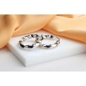 Brilio Silver Cutout hopeakorvakorut EA1147W Brilio Silver Cutout hopeakorvakorut EA1147W