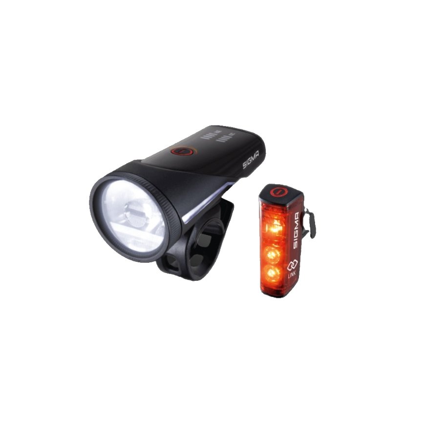 Sigma Sport Aura 100 Set + Blaze Link Передний фонарь +задний фонарь (комплект) LED