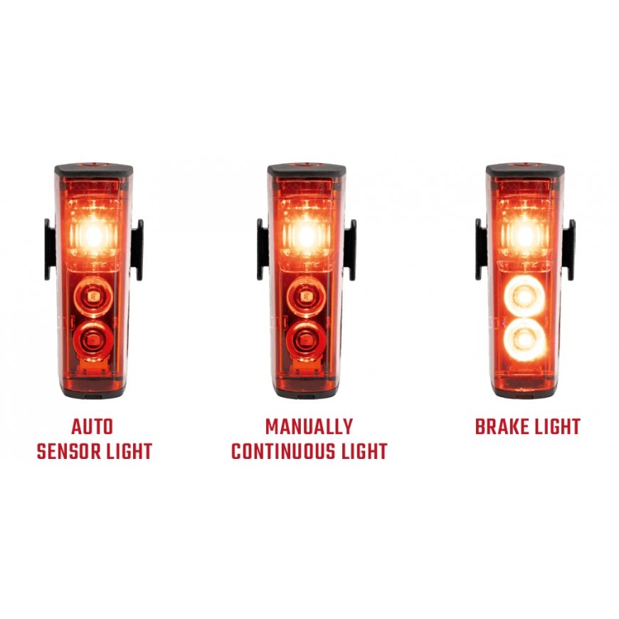 Sigma Sport Aura 100 Set + Blaze Link Aizmugurējā gaisma + priekšējā gaisma (komplekts) LED – 2
