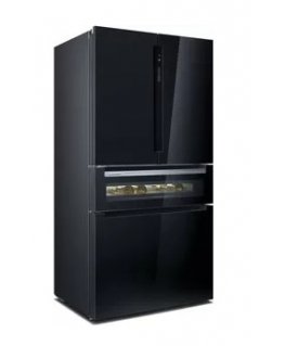 Siemens KF96RSBEA side-by-side refrigerator Freestanding 572 L E Black