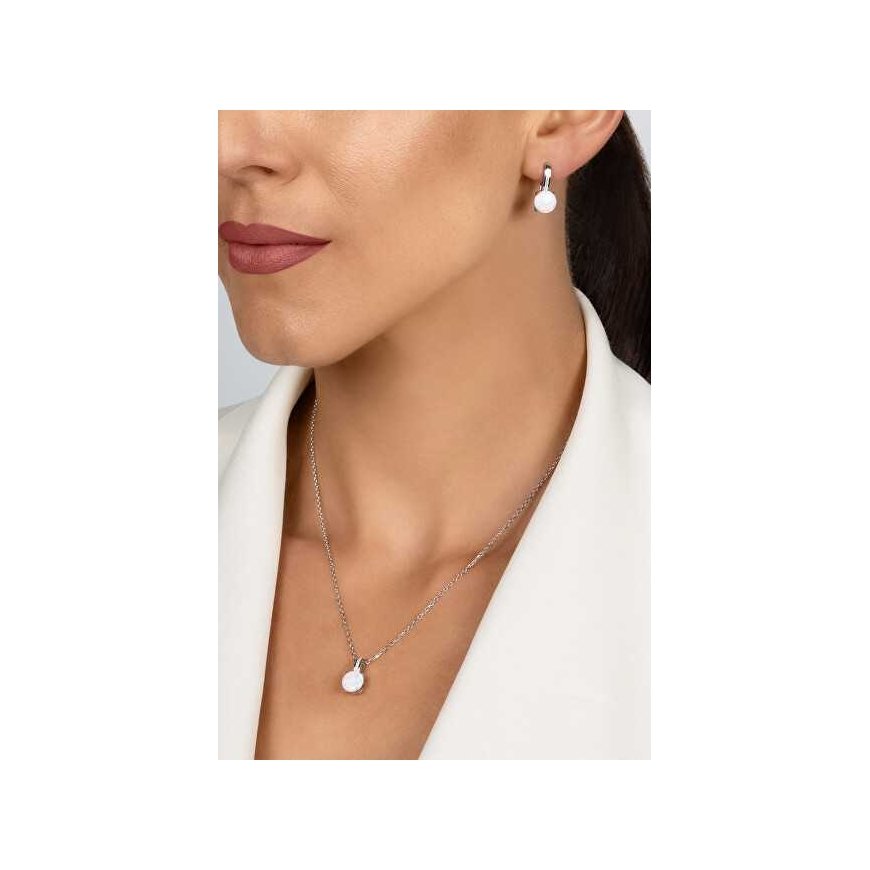 Brilio Silver Brilio Silver Timeless opal jewelry set SET246W (earrings, pendant) – 3