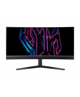 Acer Predator X34Vbmiiphuzx PC lamekuvar 86,4 cm (34") 3440 x 1440 pikslit UltraWide Quad HD OLED-ekraan Must