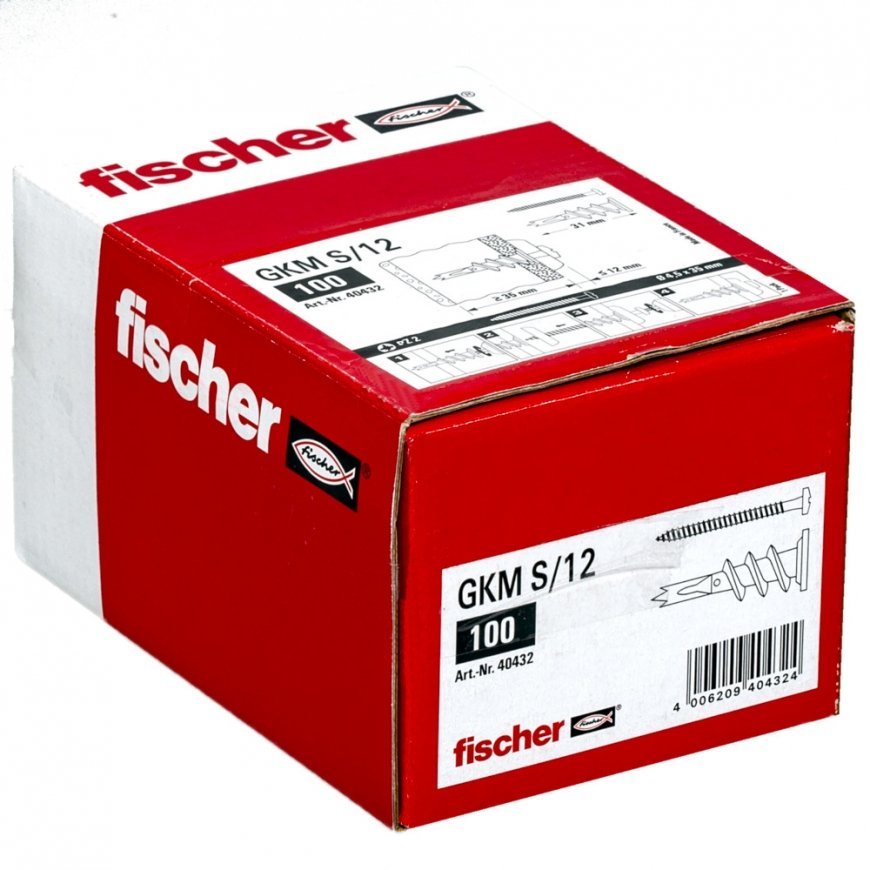 Fischer GKM 12 100 шт Набор дюбелей и винтов 31 mm – 2