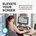 Fellowes Hana LT Monitor Support Black Melns Fellowes Hana LT Monitor Support Black Melns