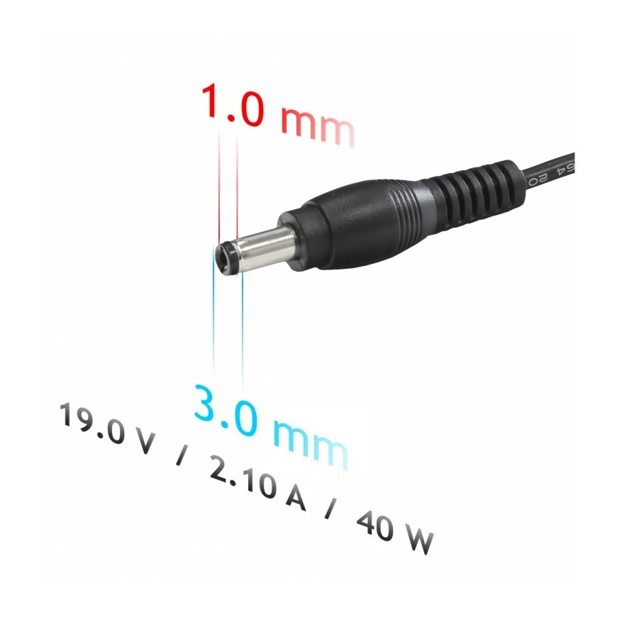 Akyga AK-ND-22 toiteadapter ja vaheldi Hoonesisene 40 W Must – 5