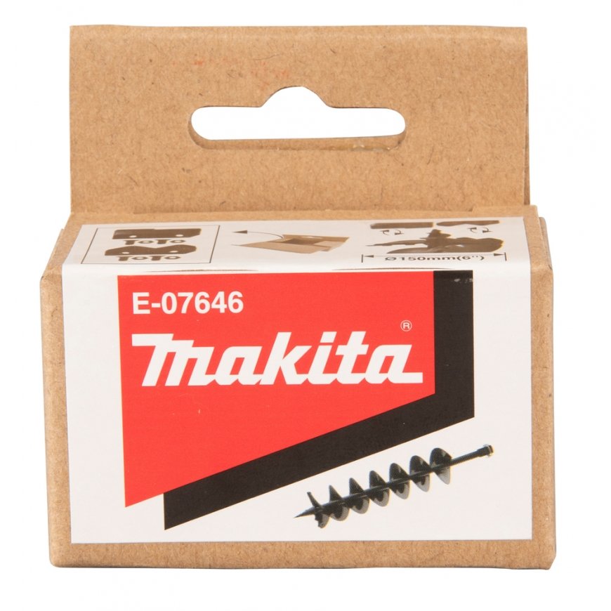 Makita E-07646 Elektrinio žemės grąžto priedas Pakaitinis peilis – 3