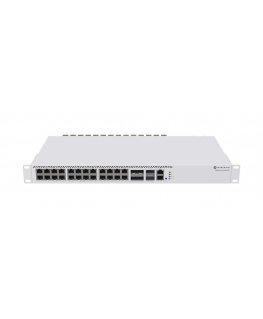 Mikrotik CRS326-4C+20G+2Q+RM tinklo komutatorius Valdomas Gigabit Ethernet (10/100/1000) Pilka