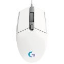 LOGITECH G102 LIGHTSYNC Gaming Mouse - WHITE - LOGITECH G102 LIGHTSYNC Gaming Mouse - WHITE -