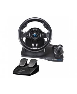 Subsonic SA5596-NG Gaming Controller Black USB Steering wheel + Pedals PC, PlayStation 4, Xbox One, Xbox Series X