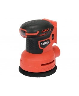 Yato YT-82753 portable sander Random orbital sander 12000 RPM Black, Orange