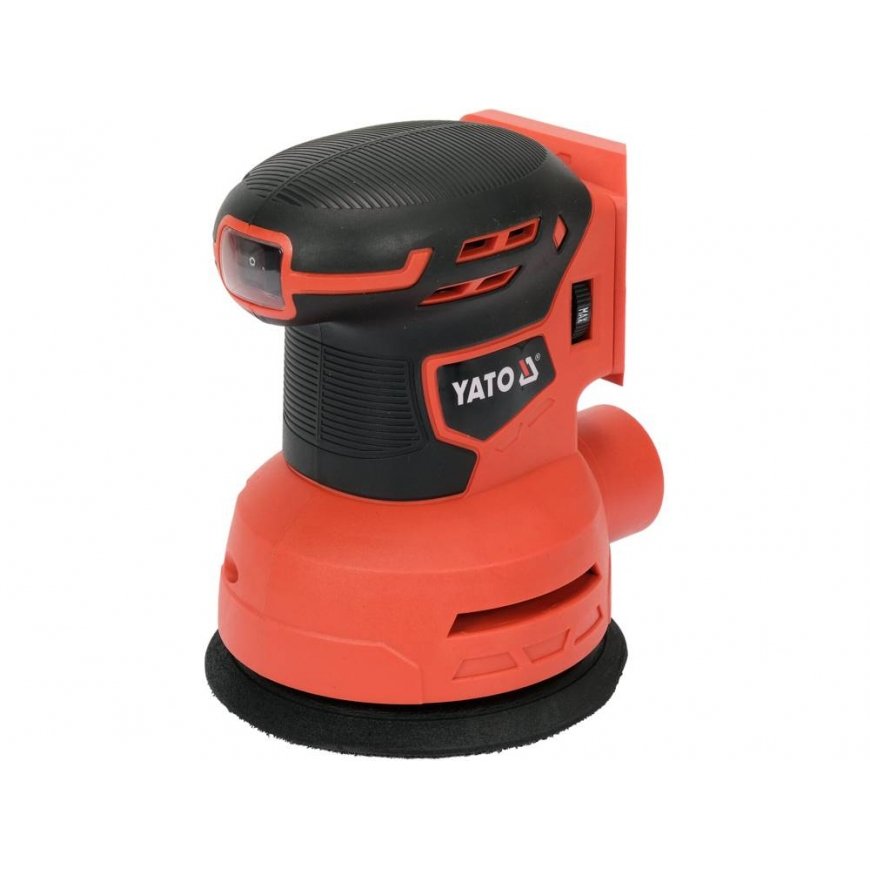 Yato YT-82753 портативная шлифовальная машинка Эксцентриковая орбитальная шлифмашина 12000 RPM Черны
