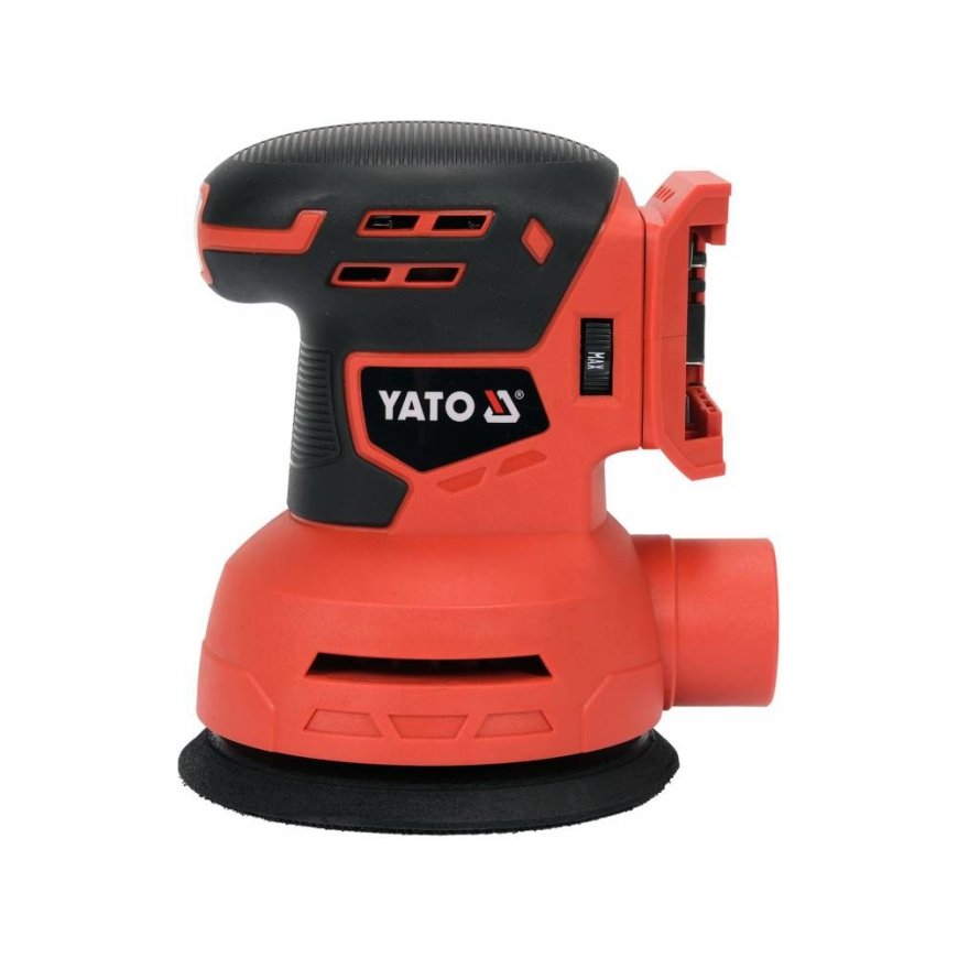 Yato YT-82753 Nešiojamasis šlifuoklis Išcentrinis orbitinis šlifuoklis 12000 RPM Juoda, Oranžinė – 2