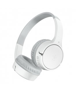 Belkin SoundForm Mini Headset Wireless Head-band Calls/Music USB Type-C White