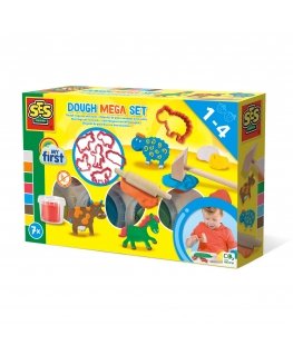 SES Creative My First - Dough mega set with tools - This line enables the very young children, Age 1+