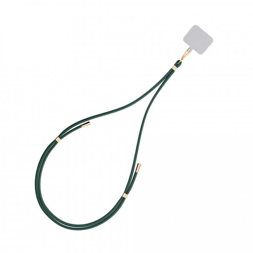 3MK EasyClip strap Mobile phone Nylon, Zinc Gold, Green