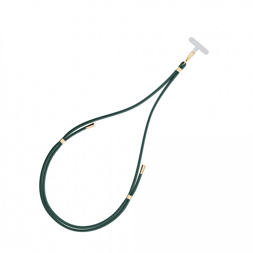 3MK EasyClip strap Mobile phone Nylon, Zinc Gold, Green – 2