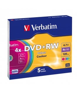 Verbatim DVD+RW Colours