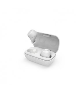 Hama WEAR7701W Laisvų rankų įranga Bevielis Įkišamos į ausį Skambučiai / muzika Bluetooth Balta