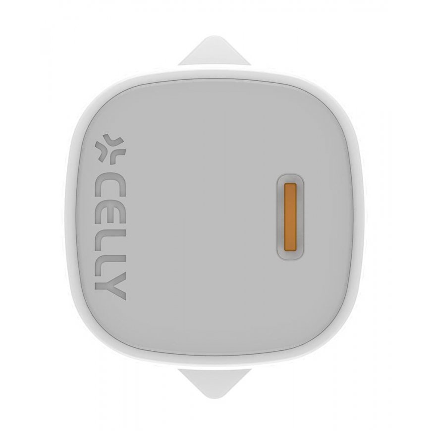 Celly UPTC1USBC25WCTC PDA/mobīlo telefonu lādētājs Viedtālrunis, Planšete, Tālrunis Balts USB Iekšte – 3