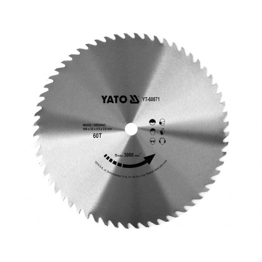 Yato YT-60871 circular saw blade 1 pc(s)