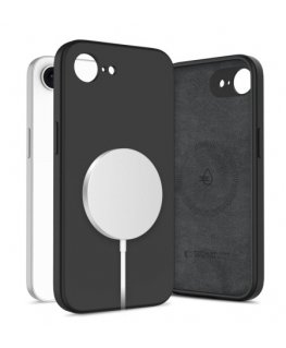 TECH-PROTECT LIQUID SILICONE MAGSAFE IPHONE 16E BLACK