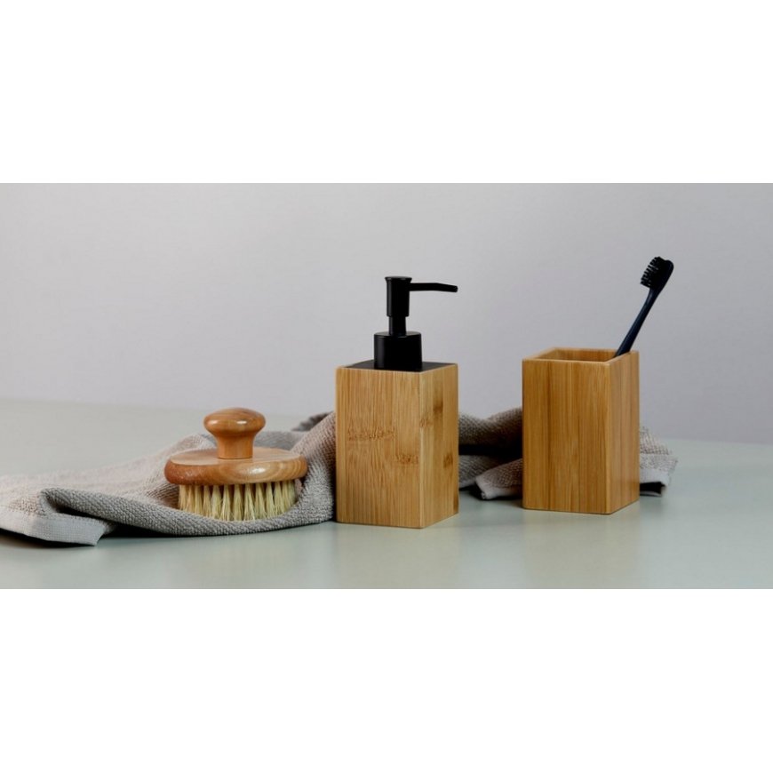 WENKO 23983100 toothbrush holder Wood Freestanding toothbrush holder – 3