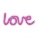 Forever Light Neon LED Light LOVE pink Bat + USB FLNEO5 Koristevalohahmo Forever Light Neon LED Light LOVE pink Bat + USB FLNEO5 Koristevalohahmo