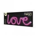 Forever Light Neon LED Light LOVE pink Bat + USB FLNEO5 Light decoration figure