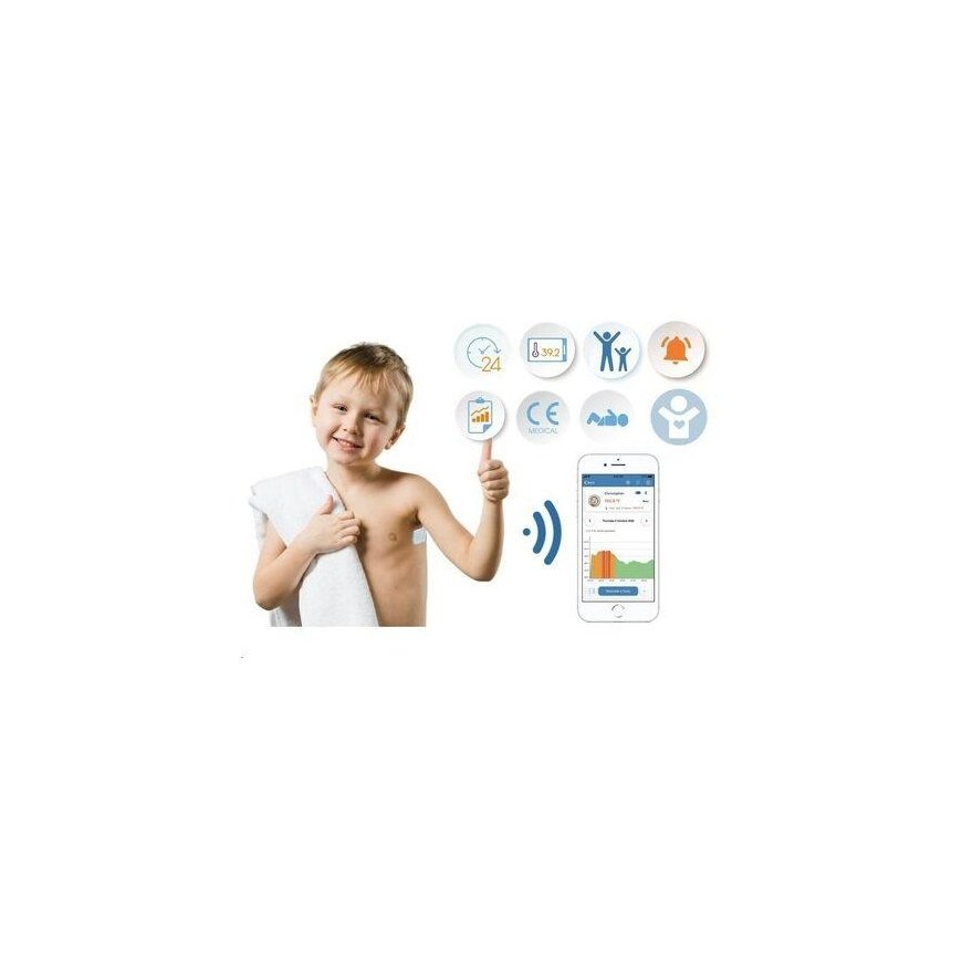 TUCKY – išmanusis termometras ir padėties monitorius 2 viename