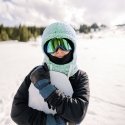Qunature White Ski Goggles for Adults - Black Qunature White Ski Goggles for Adults - Black