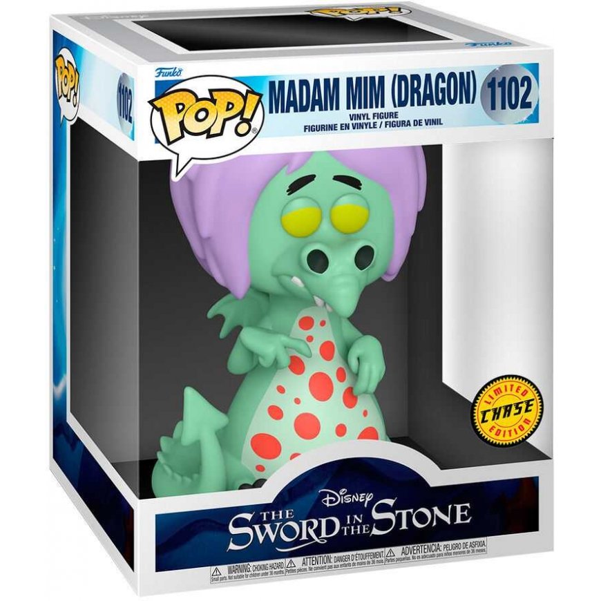 Funko POP -figuuri Disney The Sword in the Stone Mim hahmona Dragon Chase 15cm – 2