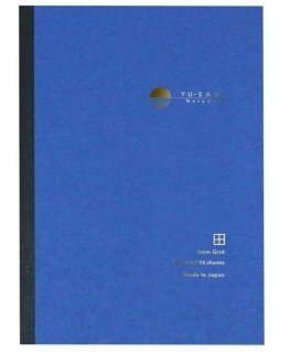 Nakabayashi Coltd Notebook "YU-SARI" A5, 5mm grids-blue NYN-A501-SB