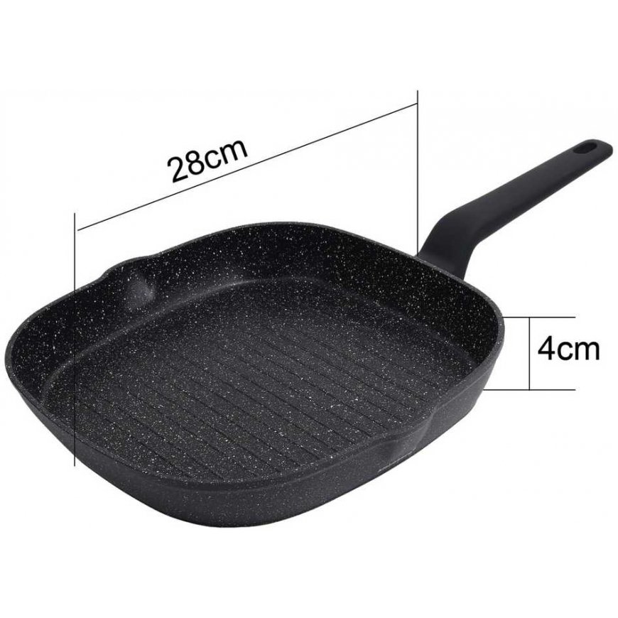Grill pan with marble coating 28cm KLAUSBERG KB-7662 – 5