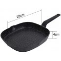 Grill pan with marble coating 28cm KLAUSBERG KB-7662 Grill pan with marble coating 28cm KLAUSBERG KB-7662
