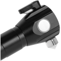Rebel ladattava monitoimitaskulamppu (zoom, leikkuri, lasivasara). Rebel ladattava monitoimitaskulamppu (zoom, leikkuri, lasivasara).