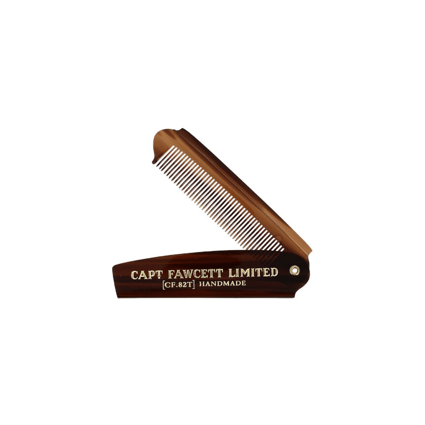 Captain Fawcett Folding Pocket Beard Comb Folding pocket beard comb, 1 pc. – 3