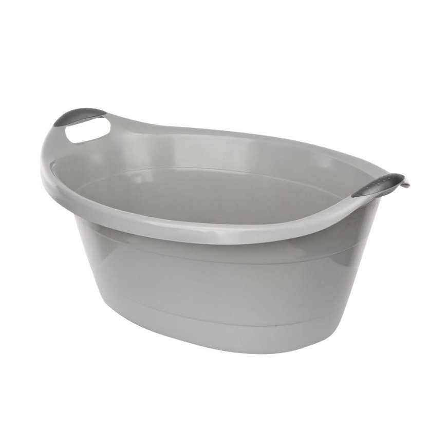 Laundry bowl 40L gray