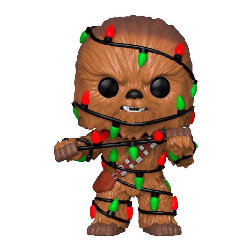 Funko POP figure Star Wars Holiday Chewie with Lights