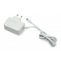 Rpi Lisävarusteet Virtalähde T6712DV, Raspberry Pi 3B+/3B/2B/Zero, microUSB 5.1V/2.5A, alkuperäinen valkoinen Rpi Lisävarusteet Virtalähde T6712DV, Raspberry Pi 3B+/3B/2B/Zero, microUSB 5.1V/2.5A, alkuperäinen valkoinen