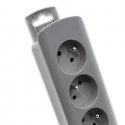 Qoltec 50275 power extension 1.8 m 5 AC outlet(s) Indoor Grey Qoltec 50275 power extension 1.8 m 5 AC outlet(s) Indoor Grey