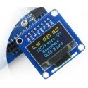 Two-color graphic OLED display 0.96" (B) 128x64px SPI/I2C, straight connectors, Waveshare 9092 Two-color graphic OLED display 0.96" (B) 128x64px SPI/I2C, straight connectors, Waveshare 9092