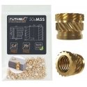 Ruthex M5 Trumpas sriegiuotas įdėklas – Rx-M5Sx5.8 - 50 vnt Ruthex M5 Trumpas sriegiuotas įdėklas – Rx-M5Sx5.8 - 50 vnt