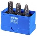 3-piece carbide burr set PFERD 1507 Z3P 12mm 3-piece carbide burr set PFERD 1507 Z3P 12mm