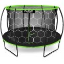 Profiled garden trampoline 8 feet / 252 cm with inner Neo-Sport mesh