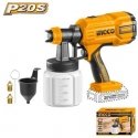 Ingco CSGLI2003 cordless paint spray gun without battery and charger