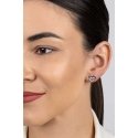 Brilio Silver Delicate silver earrings Hearts with zircons EA1119W Brilio Silver Delicate silver earrings Hearts with zircons EA1119W