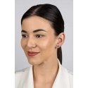 Brilio Silver Delicate silver earrings Hearts with zircons EA1119W Brilio Silver Delicate silver earrings Hearts with zircons EA1119W