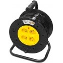 Blow PR-61 power extension cord 4 outlets with grounding 30m PVC drum 3x1.5mm Blow PR-61 power extension cord 4 outlets with grounding 30m PVC drum 3x1.5mm
