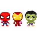 Funko Pocket POP blister 3 figures Marvel Spiderman Hulk Iron Man Easter Funko Pocket POP blister 3 figures Marvel Spiderman Hulk Iron Man Easter